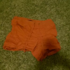 Red shorts